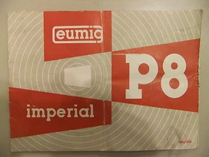 Instructions cine projector EUMIG P8 Imperial - CD/Email - Picture 1 of 2