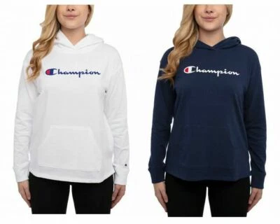 Champion Women's Cotton Logo Hoodie - Image 1 of 4