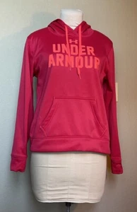 Damen Pink Under Armour Hoodie/Sweatshirt Gr. LG Outdoorsy Sport Athleisure  - Bild 1 von 6