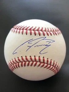 Clint Frazier Chicago Cubs Autographed Baseball JSA Certified - Picture 1 of 4