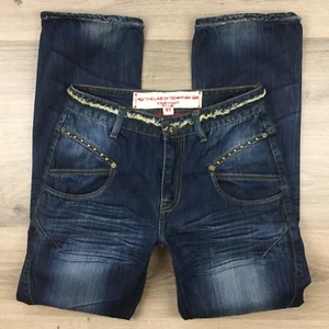 Lab of Denim Straight Size 32 Men's Jeans Actual W30 L32 8 Pockets (BS19) - Bild 1 von 12