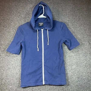 POLO JEANS CO. Ralph Lauren Sweatshirt Youth Small Blue Short Sleeve Boys. - Picture 1 of 10