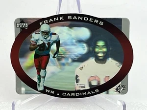 1996 Upper Deck SP Die-Cut SPx Holo RC #1 Frank Sanders Arizona Cardinals - Picture 1 of 4