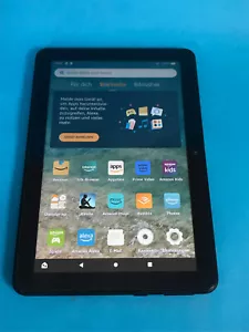 Amazon Kindle Fire HD 8 - 10. Generation - OHNE Werbung -32GB -Schwarz o. Blau- - Bild 1 von 11