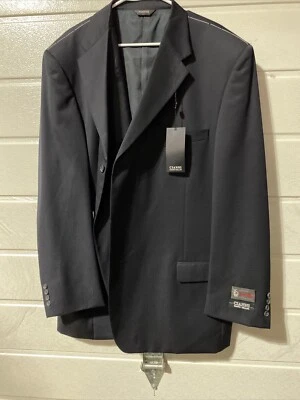 Abrigo Blazer Chaqueta Cianni Cellini Para Hombre 3 Botones Deportivo Negro Talla 42R Foto 1 de 4