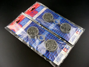 Vintage Tamiya M-Chassis M02 58175 Honda S800 Racing 50708 Complete Wheel Set OS - Picture 1 of 6