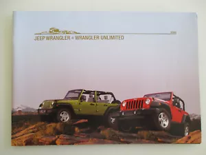 Jeep Wrangler & Jeep Wrangler Unlimited Prospekt brochure 2008 (USA) - Bild 1 von 18