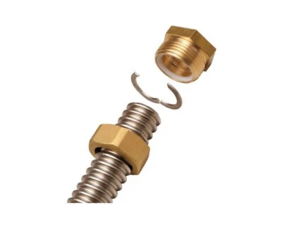 MEIBES/FLAMCO Solar Edelstahlwellrohr Verschraubung Wellrohr DN 20 3/4" IG Meibes 46113