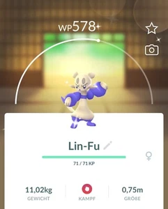 ✨#619 Shiny Linfu Pokémon Go✨ - Bild 1 von 2