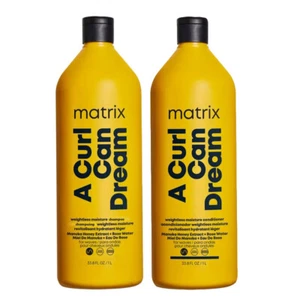 MATRIX TOTAL RESULTS Kit A Curl Can Dream Weightless Shampoo 1000ml + Condition - Foto 1 di 1