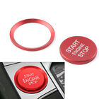 Engine Start Stop Switch Button Cover Trim For VW Tiguan Altas Jetta CC Red