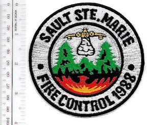 Hot Shot Wildland Fire Crew Ontario Sault Ste Marie Fire Control 1988 NO TARIFF - Picture 1 of 1