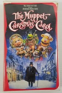 M) The Muppet Christmas Carol (Clamshell VHS, 1993) Walt Disney Jim Henson - Picture 1 of 7
