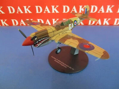 Die cast 1/72 Modellino Aereo Aircraft Curtiss P-40N Kittyhawk MK.IV R.A.F. U.K. - Immagine 1 di 3
