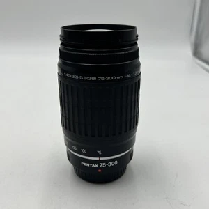 PENTAX SMC FAJ 75-300mm f/4.5-5.8 AL CAMERA LENS WITH ONE CAP - K MOUNT - VG! - Picture 1 of 13