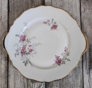 🍽️Ancien plat de service A Oreille Porcelaine De France Limoges Décor Florale🌸