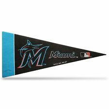 Miami Marlins MLB Mini Pennant 9"x4", New, Felt, Made in USA,Banner, Flag
