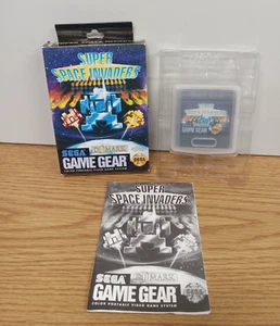 CIB - Super Space Invaders (Sega Game Gear, 1991) - Authentic, Tested, Free Ship - Picture 1 of 19