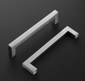 Ravinte 4 Pack 6-1/4 Inch Kitchen Square Cabinet Handles Brushed Nickel Cabin... - Picture 1 of 7