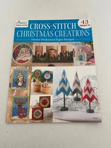 Cross Stitch Christmas Creations Festive Perforated Paper Designs 43 Projects. - Picture 1 of 11