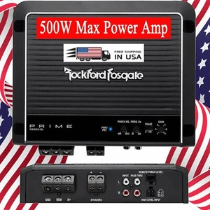 Rockford Fosgate Prime R500X1D 1-Channel Class D Car Mono Amplifier - Picture 1 of 4