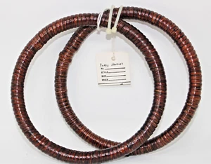 Vintage Dark Wood Rattan l Purse Handles * Crafts* Sewing* Making Purses - Picture 1 of 9