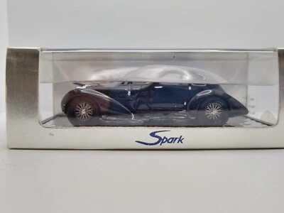 Spark 1/43 Delage D6 Black 1937. Rare.  - Image 1 of 4