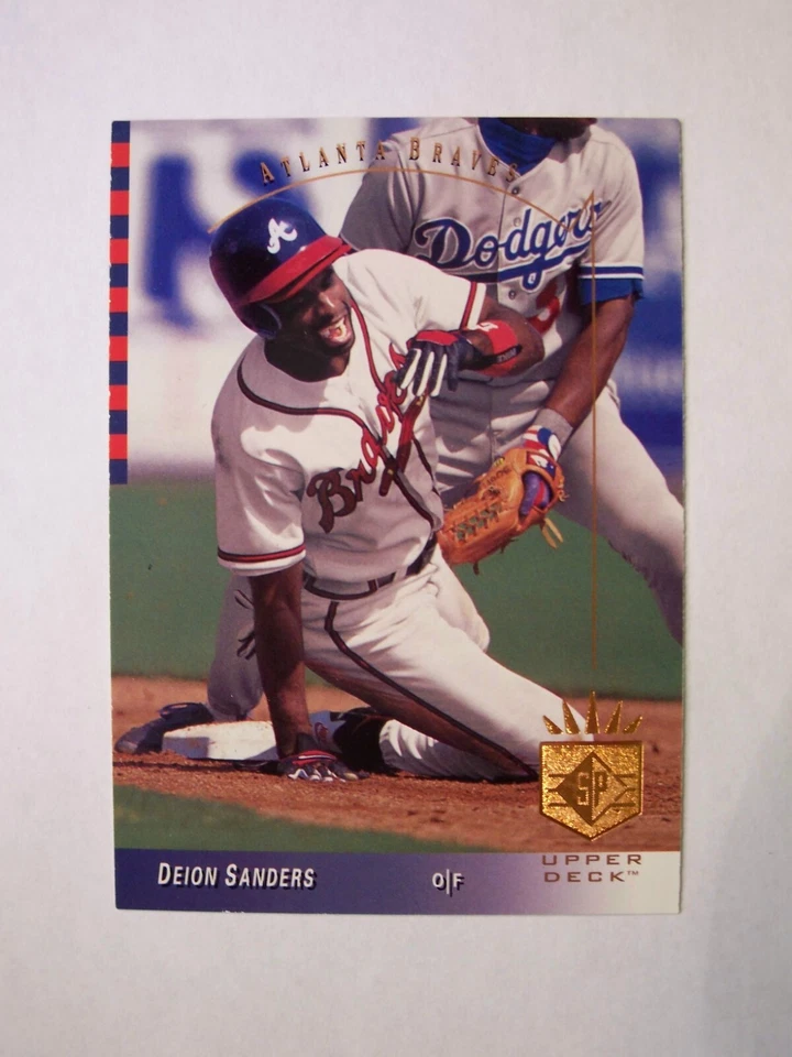1993 Upper Deck SP Baseball #62 DEION SANDERS (Atlanta Braves) - MT! WOW! L@@K! - Image 1 of 1