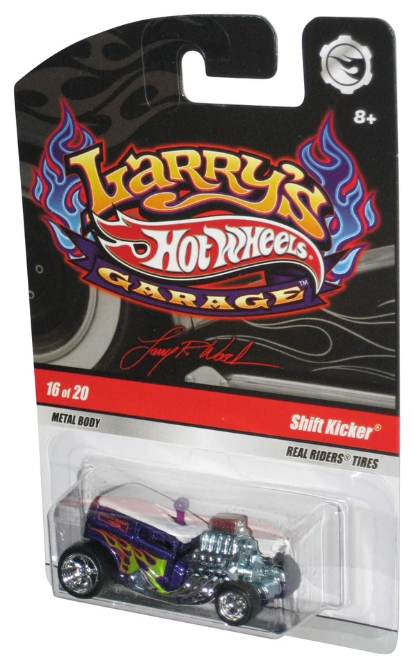 Hot Wheels Larry's Garage (2008) Purple Shift Kicker Toy Car 16/20 - Image 1 of 1