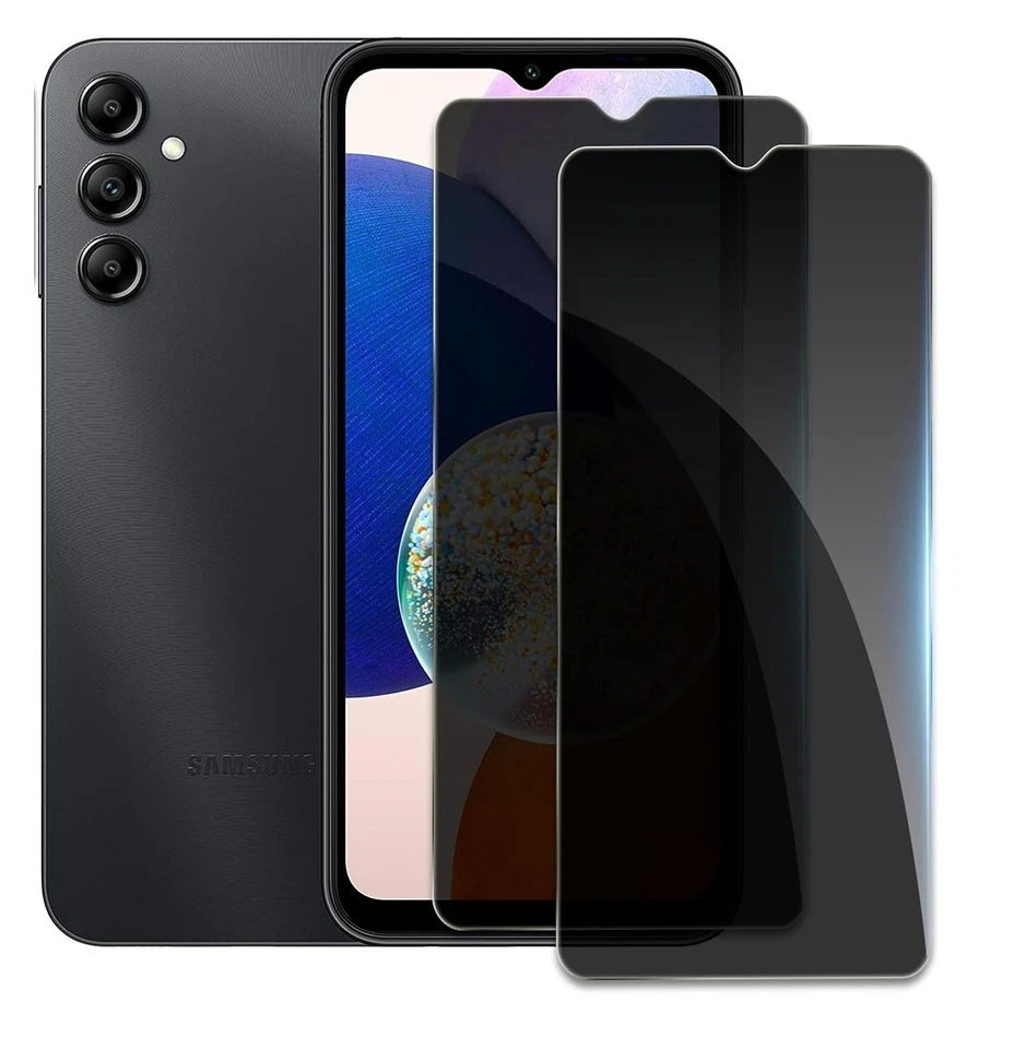 2-Pack Privacy Tempered Glass Screen, Anti-Spy for Samsung Galaxy A14 5G - Image 1 of 1