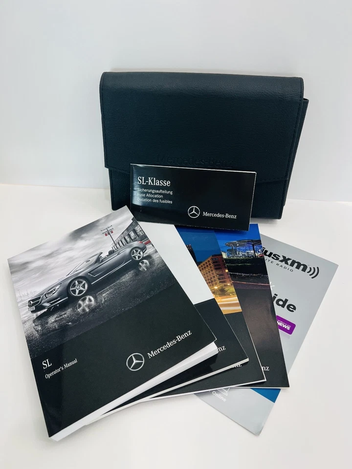 Mercedes Benz SL400 SL550 2016 y SL63 SL65 AMG convertible dueño conjunto manual OEM Foto 1 de 4