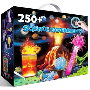 UNGLINGA 250+ Science Experiments Kits for Kids, Boys Girls Toys Birthday Gif... - Picture 1 of 6