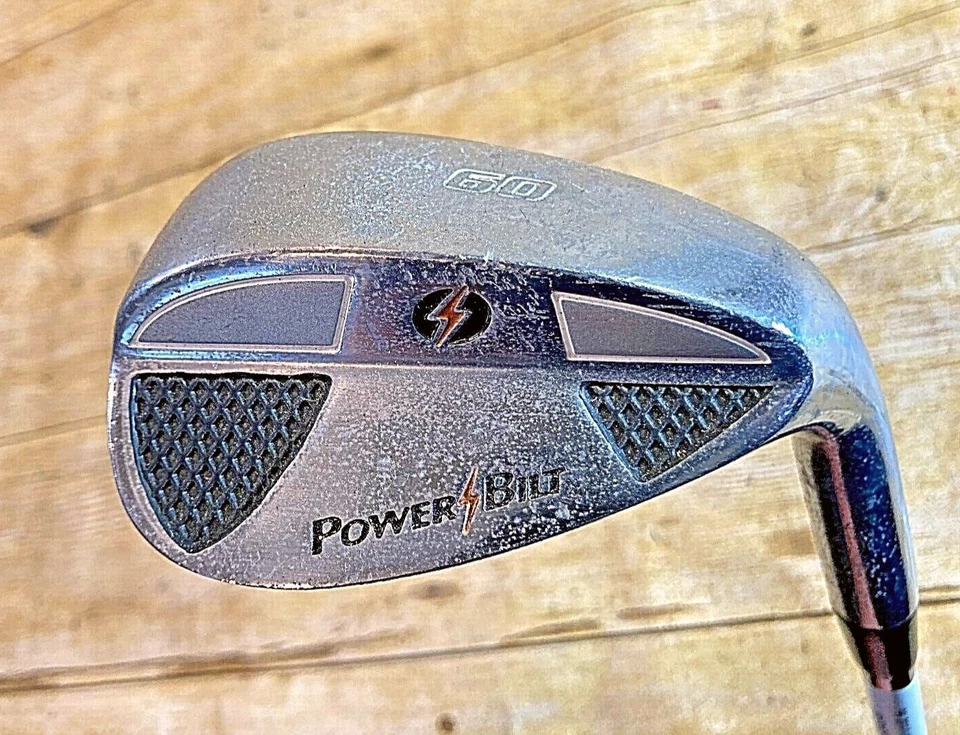 POWERBILT 2011 US-WF 60° LOB WEDGE EJE DE ACERO CUÑA FLEX 35,5" ⛳GUC⛳ Foto 1 de 4