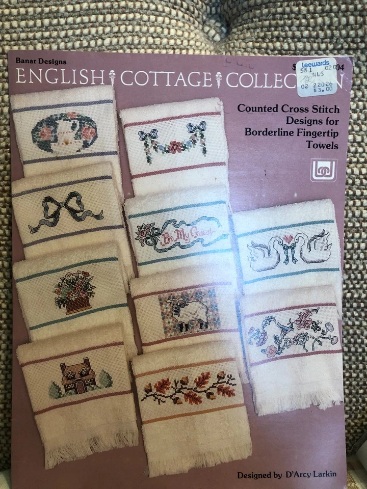 Banar Designs; English Cottage Collection; pattern booklet - Image 1 of 1