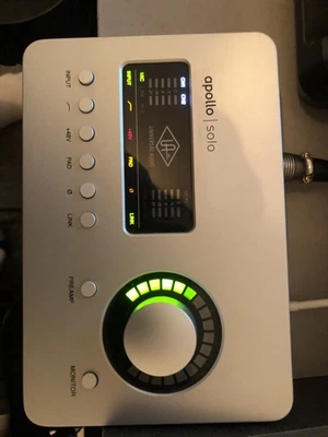 🟦 Universal Audio Apollo Solo Heritage Edition — Thunderbolt 3 Audio Interface - Image 1 of 4