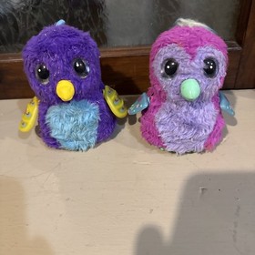 Hatchimals Glittering Garden Shimmering Interactive Lot Of 2 Untested
