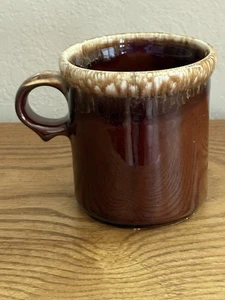 McCoy 1412 Brown Drip Glaze Coffee Mug USA No Chips Vintage - Picture 1 of 6