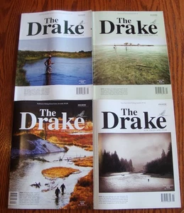 The Drake Fly Rod Fishing Magazine 2013 Spring Summer Fall Winter 4 Set - Picture 1 of 5