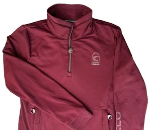 Cavallo BELA Sportswear rubin HW 21 Pullover Shirt Size 40 Wine Red Equestrian - Picture 1 of 11
