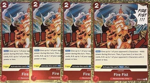 Fire Fist R OP05-019 - El despertar de la nueva era - Juego de cartas coleccionables de una pieza (juego) - Imagen 1 de 1