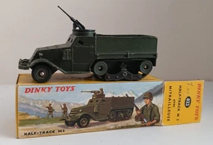 French Dinky Toys Military 822 M3 Half Track - Picture 1 of 9