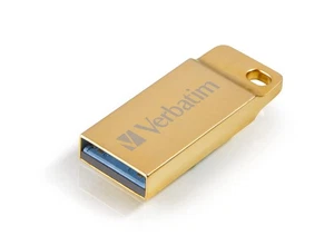 32GB USB Flash 3.0 METAL EXECUTIVE Gold Verbatim P-blister 32 GB 3.0 Gold - Picture 1 of 6