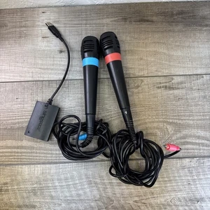 SingStar Playstation 2 PS2 Bundle 2 Mikrofone & USB Dongle - Bild 1 von 6