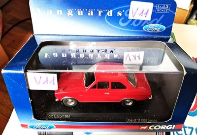 Modello auto 1/43 Vauxhall Vitesse  Ford Escort MK1 Dragon Red - Immagine 1 di 4