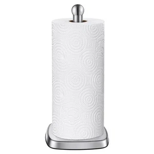 Paper Towel Holder for Countertop, Standing Kitchen Roll Holder with Suction ... - Picture 1 of 9