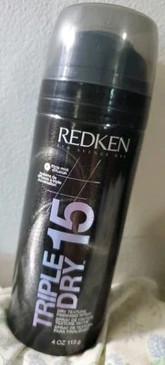 Spray de acabado de textura seca Redken Travel Size Triple Dry 15 4 oz Foto 1 de 3