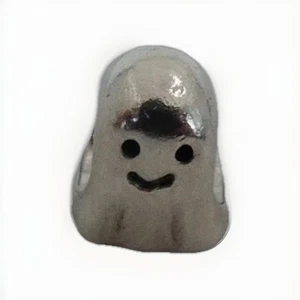 Pandora 925 ALE Sterling Silver Spooky Ghost Charm Halloween Retired Authentic - Picture 1 of 3