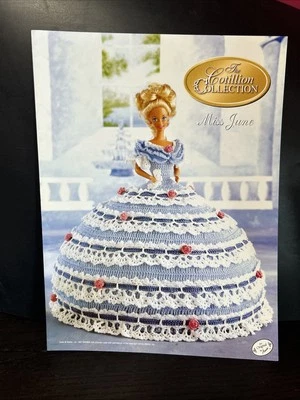 Bed Doll Society The Cotillion Fashion Doll Crochet Pattern Miss June - Image 1 of 3