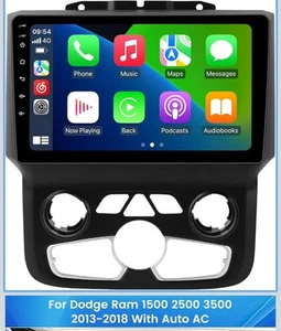 New Andorid 13 8 Core 4+64GB Car Radio Stereo Dodge Ram 1500 2500 3500 2013-2018 - Picture 1 of 5
