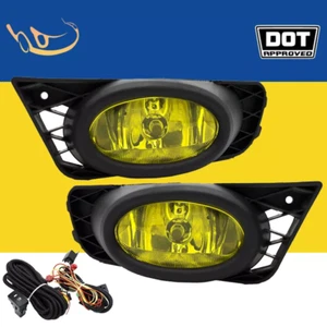 Juego de luces antiniebla halógenas amarillas para conducción para Honda Civic 2009-2011 sedán de 4 puertas - Imagen 1 de 12